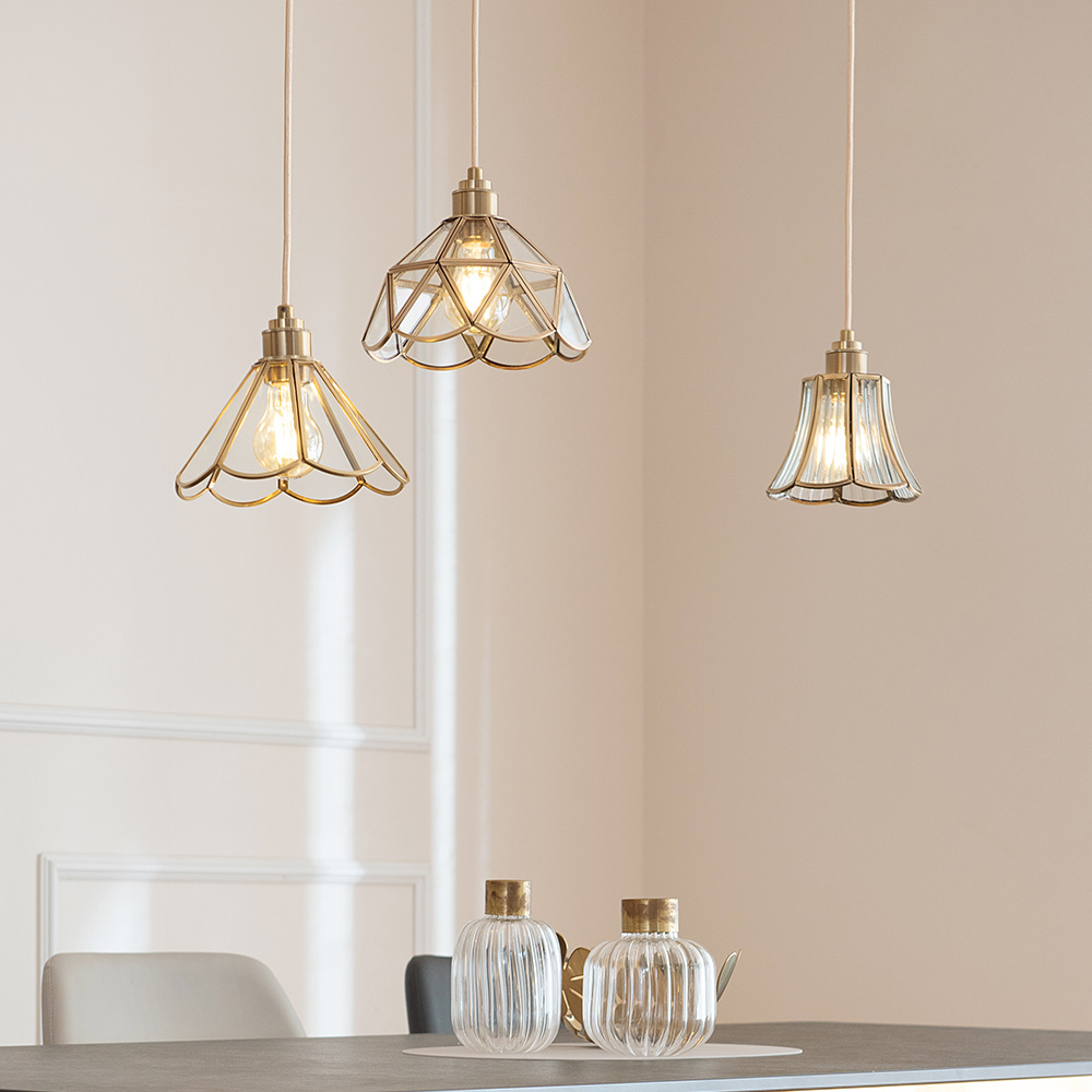 보르덴 1등 유리 식탁등 식탁조명