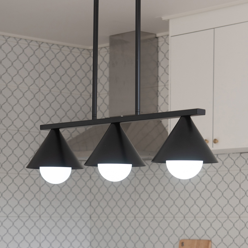 아모르 3등 펜던트 조명 (화이트)