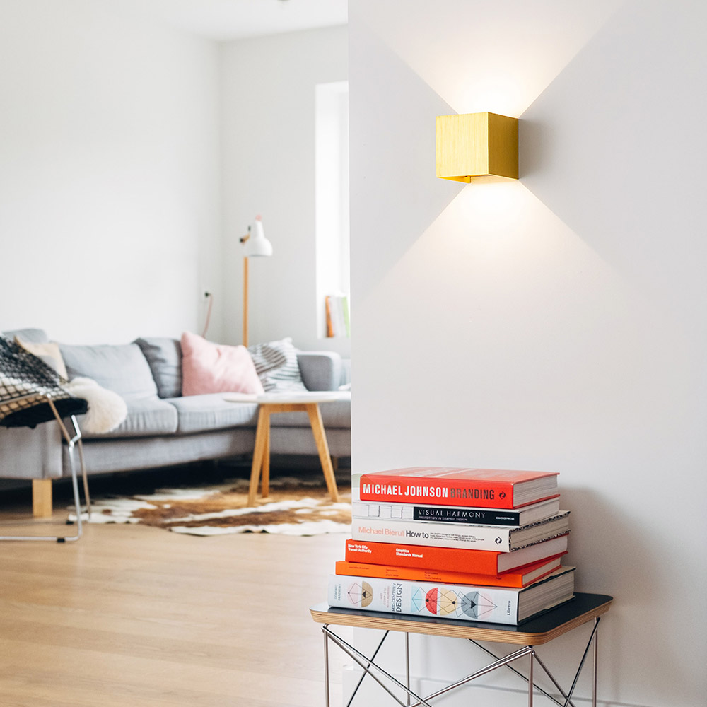 LED 모던 사각 외부 벽등 8W (실내겸용)