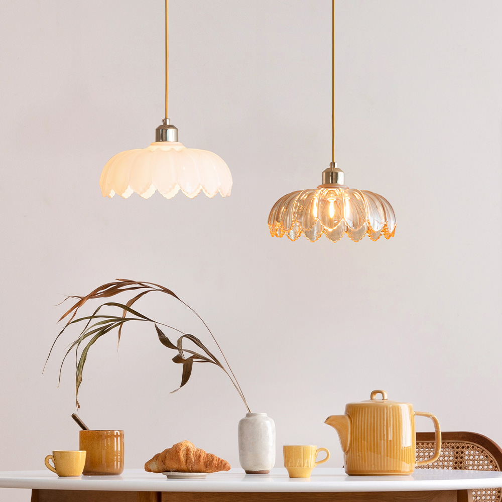 엠버 1등 유리 식탁등 식탁조명