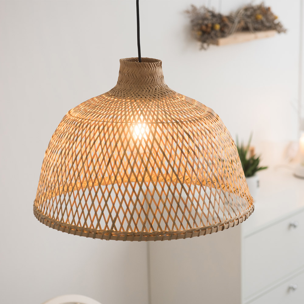 카나리 라탄 식탁등 식탁조명