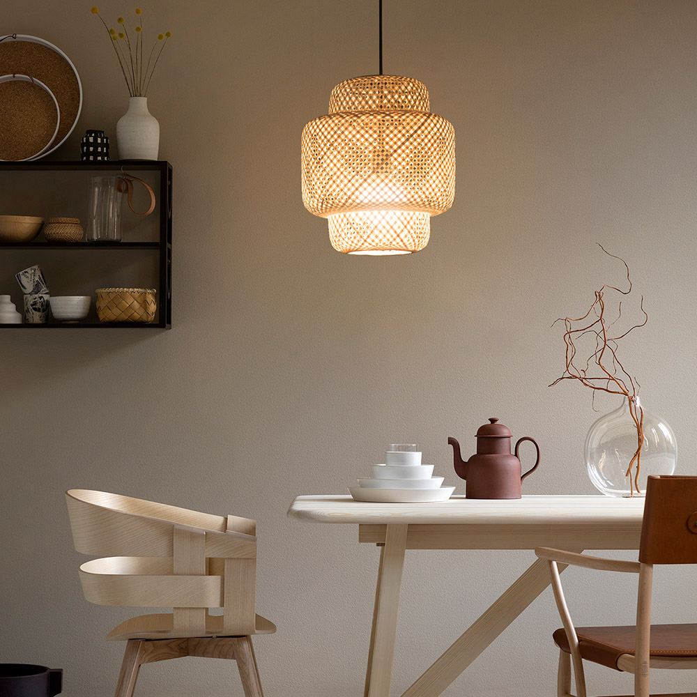 팔마 라탄 1등 식탁등 식탁조명