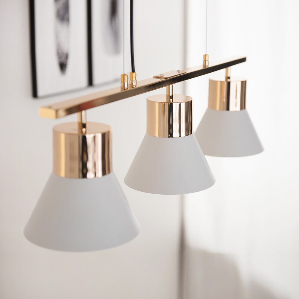 팝스 3등 식탁등 식탁조명 (화이트)