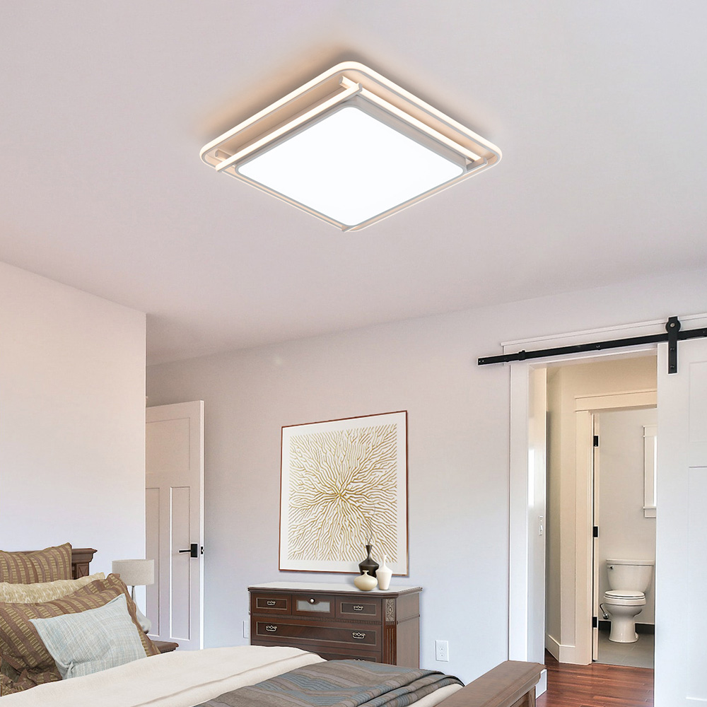 LED 라운 스퀘어 방등 75W