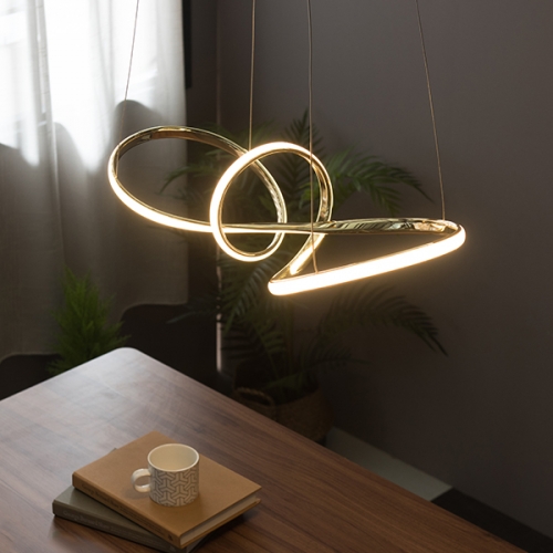 LED 멜스톰 식탁등 식탁조명 40W (골드)