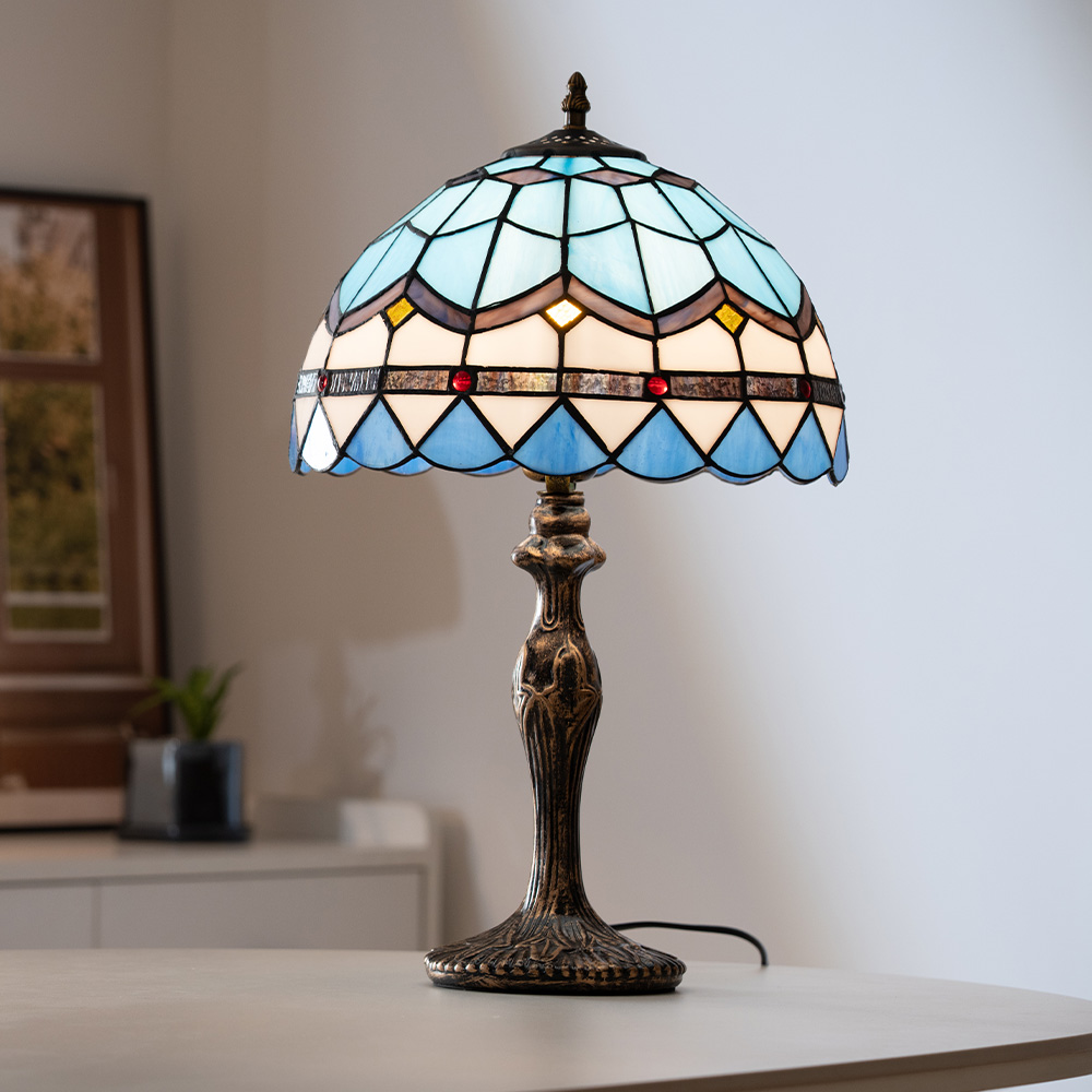 스테인드 글라스 스탠드 블루웨이브