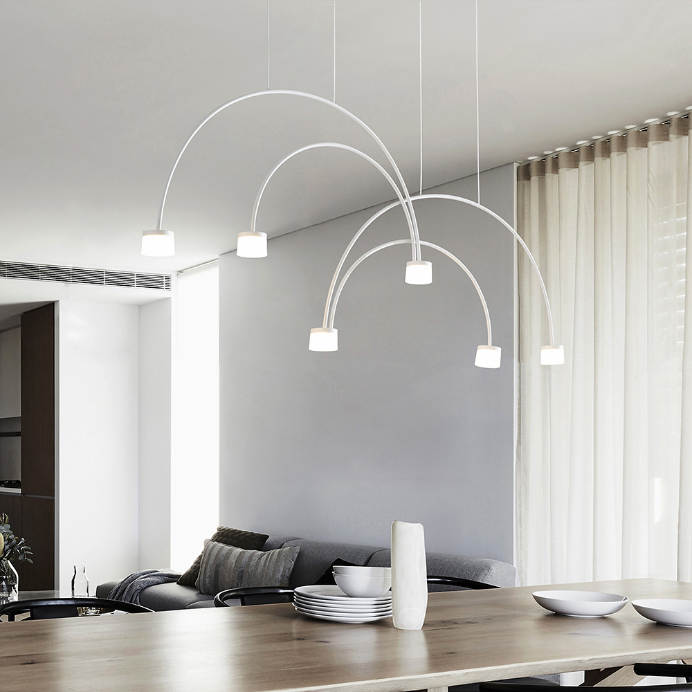 LED 에르미스 6등 식탁등 식탁조명 25W