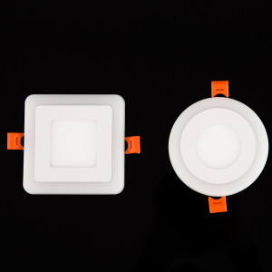 LED 카튼 3인치 투톤 사각/원형 다운라이트 5W