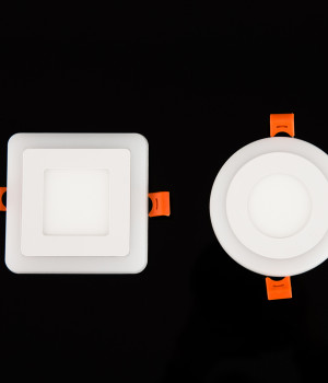 LED 카튼 3인치 투톤 사각/원형 다운라이트 5W