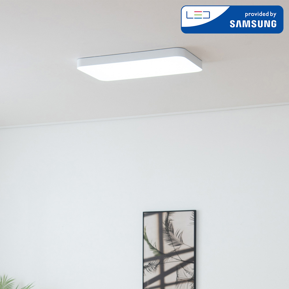 LED 커브드 시스템 거실등 60W 2color (밀착형)