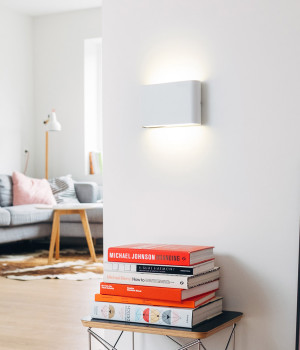 LED COB 모던슬림 벽등 8W (실외 가능)