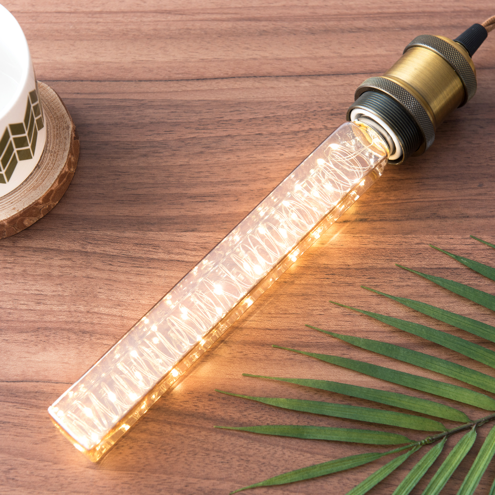 LED 은하수 에디슨램프 사각막대형 3W T30