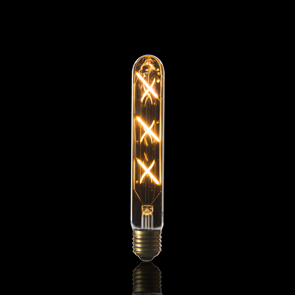 에코플룩스 LED 에디슨 램프 T30 3W(소)