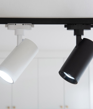 LED 렌즈 투광기 COB 트랙용 레일조명 30W