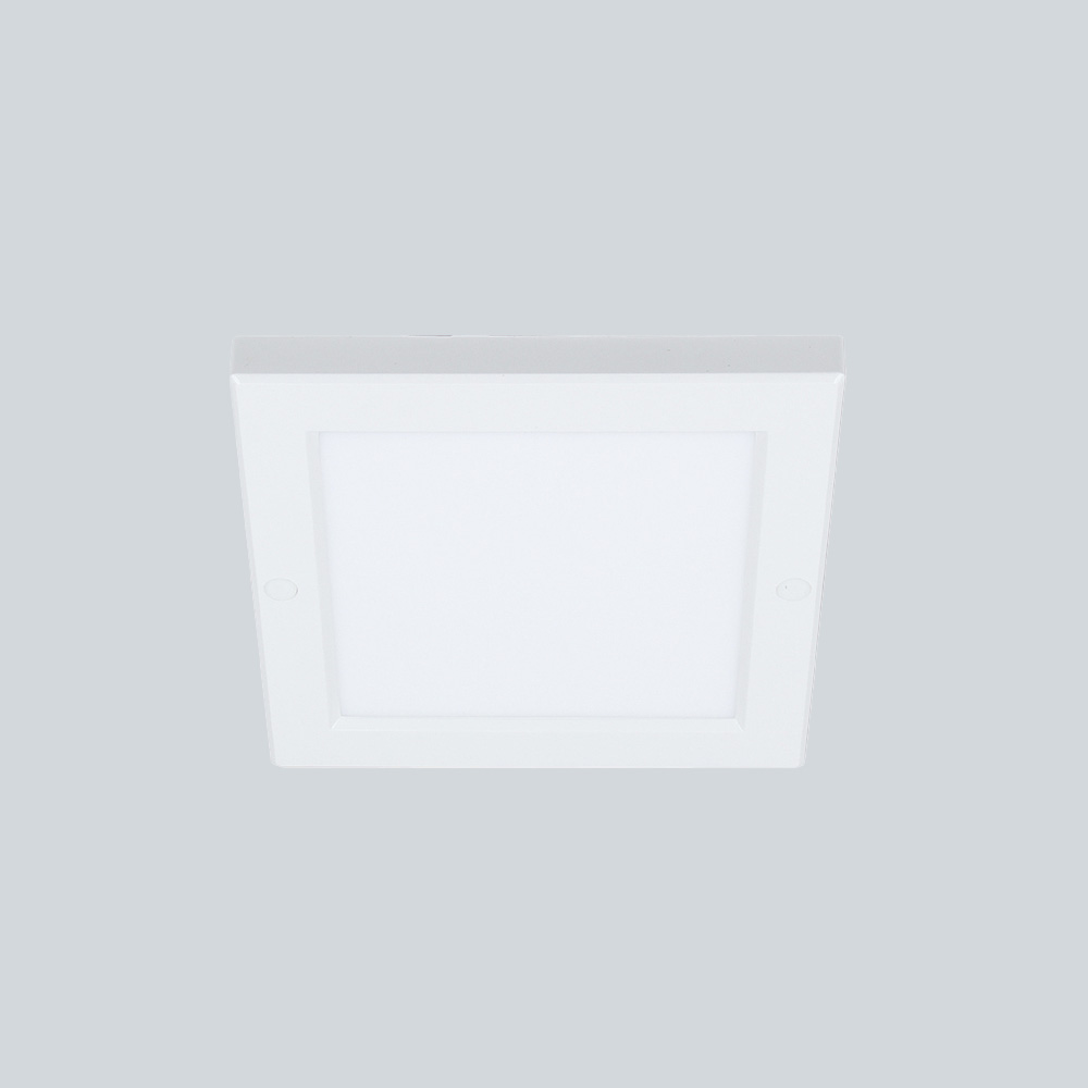 더 쎈 LED 슬림엣지 6인치 사각직부/센서등 12W