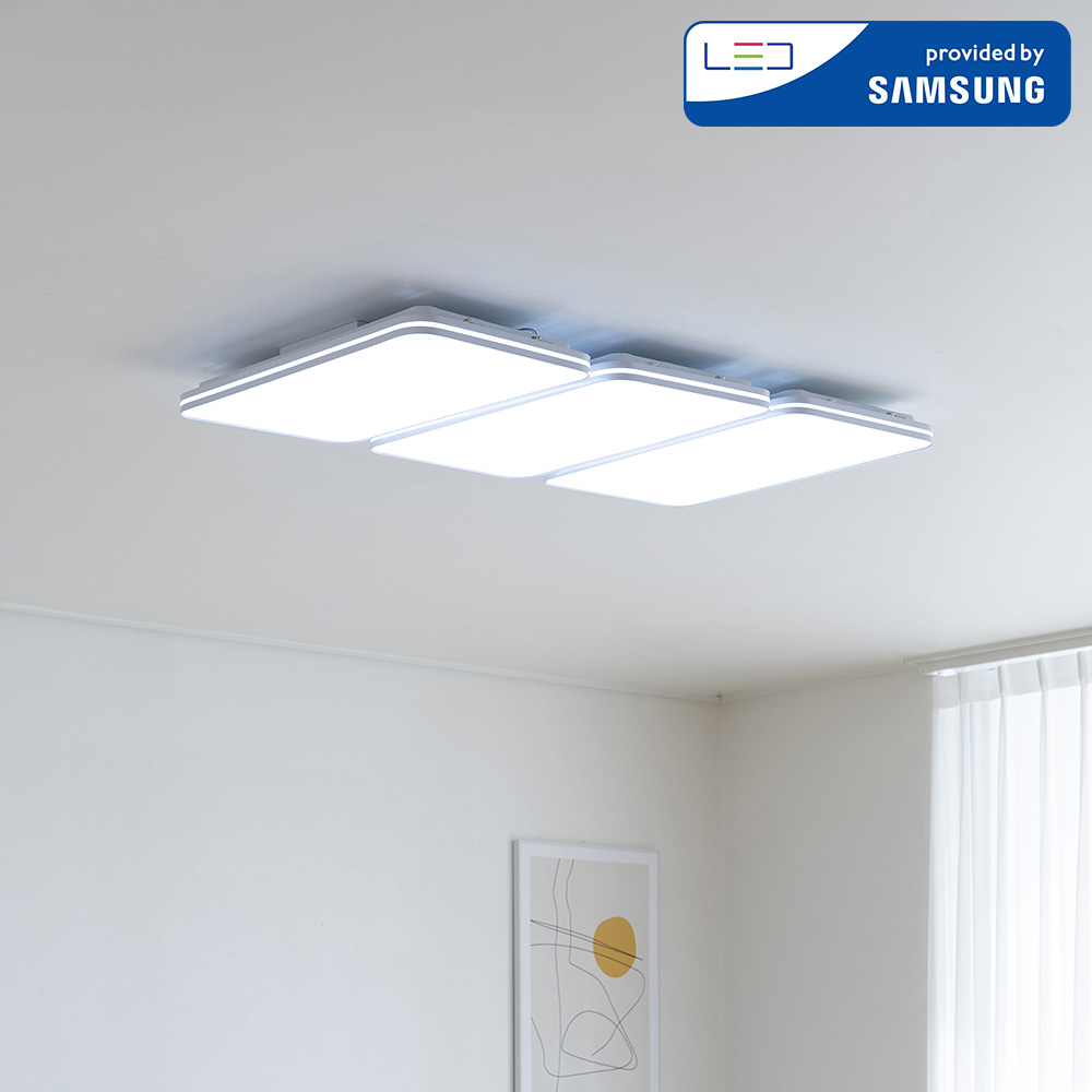 LED 슬림 리디아 거실6등 180W