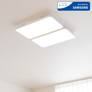 LED 하이엔드 슬림 거실4등 120W