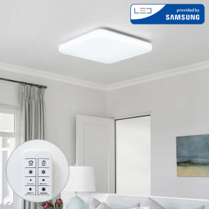 LED 루쓰 리모컨 사각 방등 60W