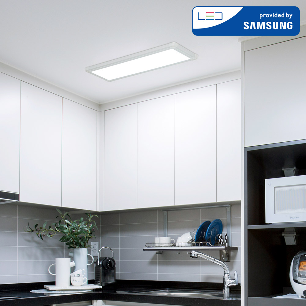 울트라 LED 엣지 평판조명 주방등 40W 900X180