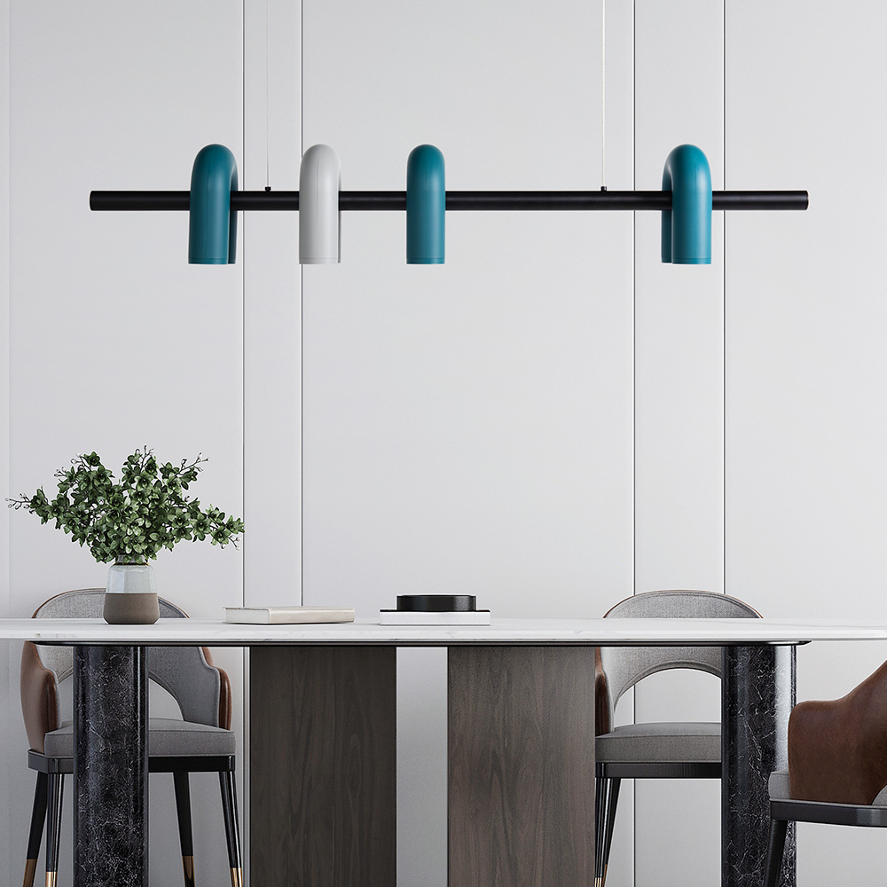 LED 보글 8등 식탁등 식탁조명 32W (파이프 타입)