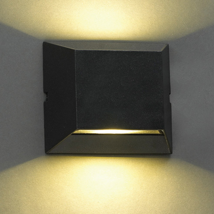 LED 록시 2등 방수 벽등 10W