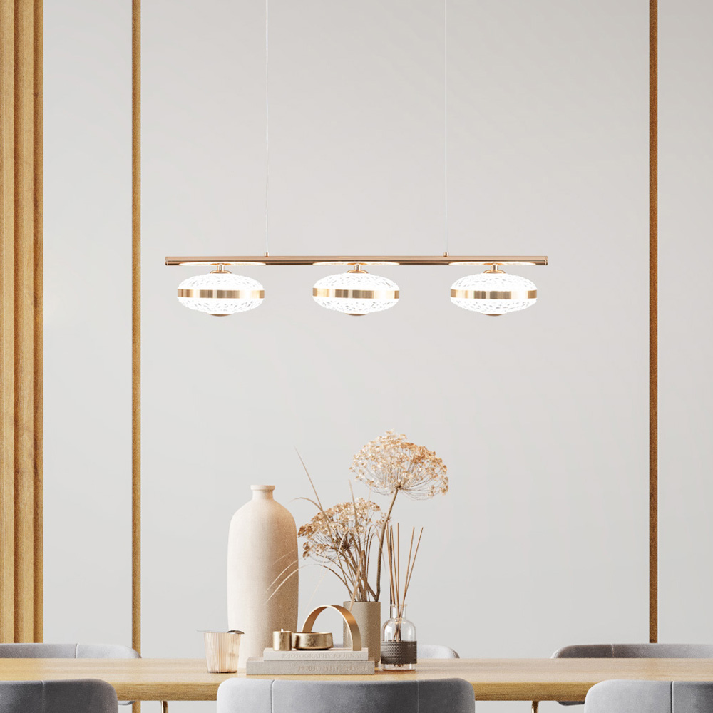 LED 데이저 3등 식탁등 식탁조명 20W