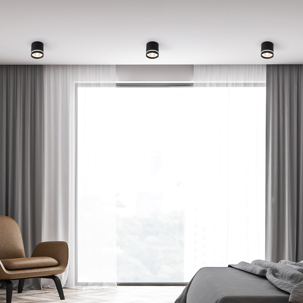 LED 에코 마샤 4인치 원형 COB 직부 10W