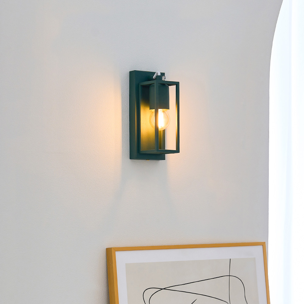 다카르 미니 사각 1등 벽등