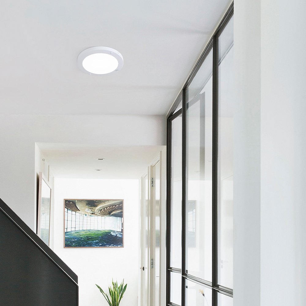 LED 8인치 원형 직부 센서등 20W