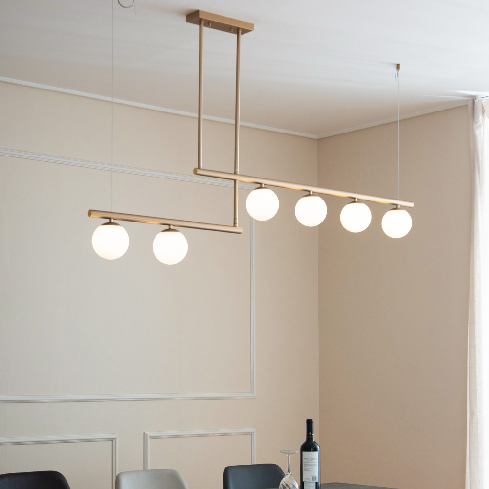 리아트 6등 식탁등 식탁조명