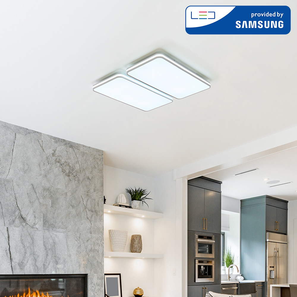 LED 리아스 시스템 거실4등 100W