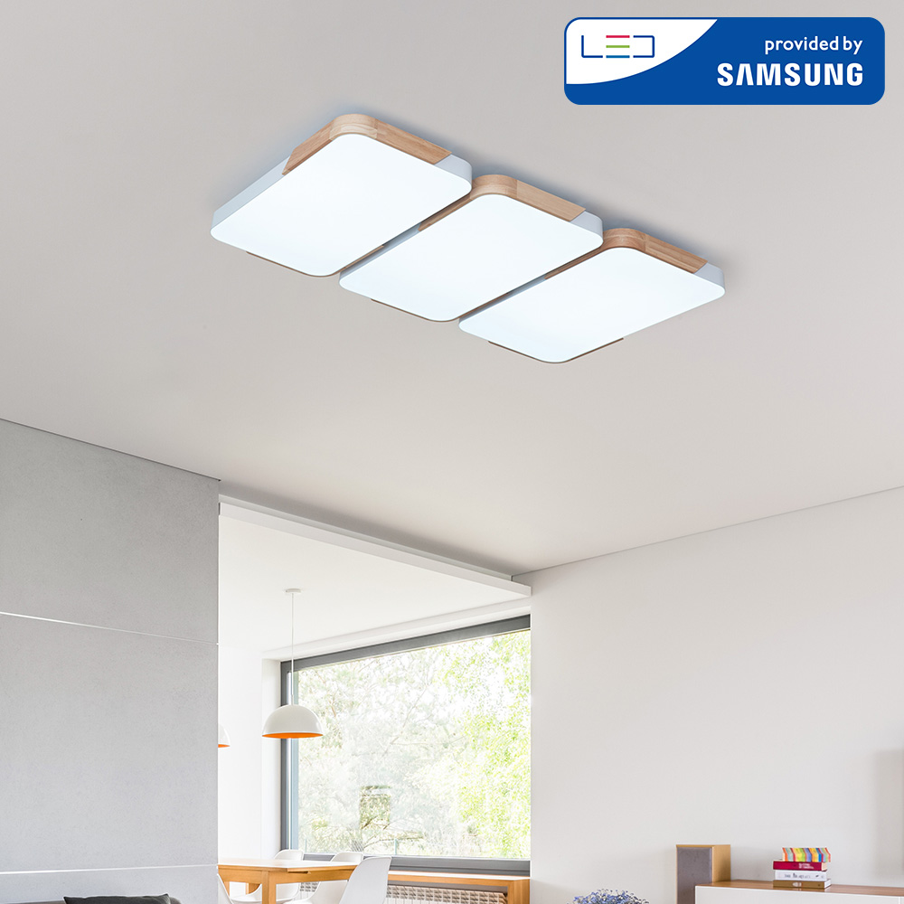 LED 마르딘 우드 거실6등 180W