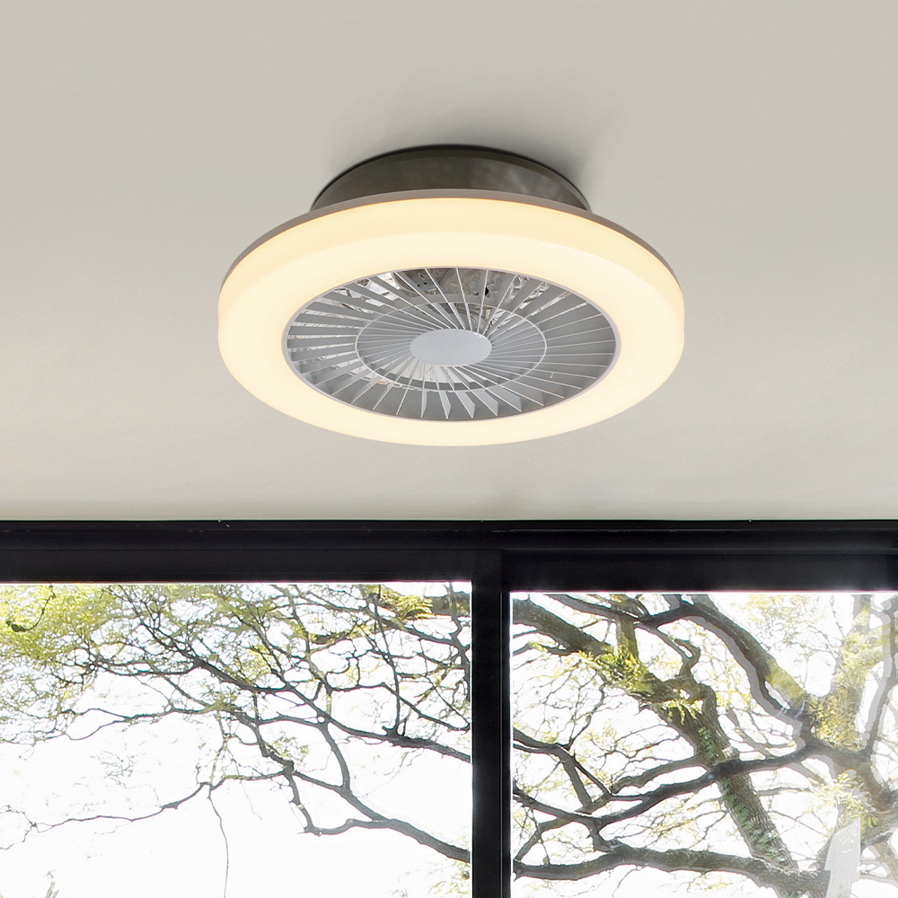 프리즈 LED 실링팬 국산 방등 40W(원형직부타입)