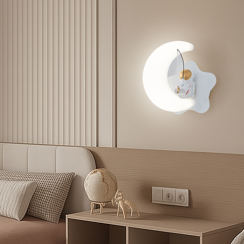 LED 피싱 문스타 우주인 벽등 7W