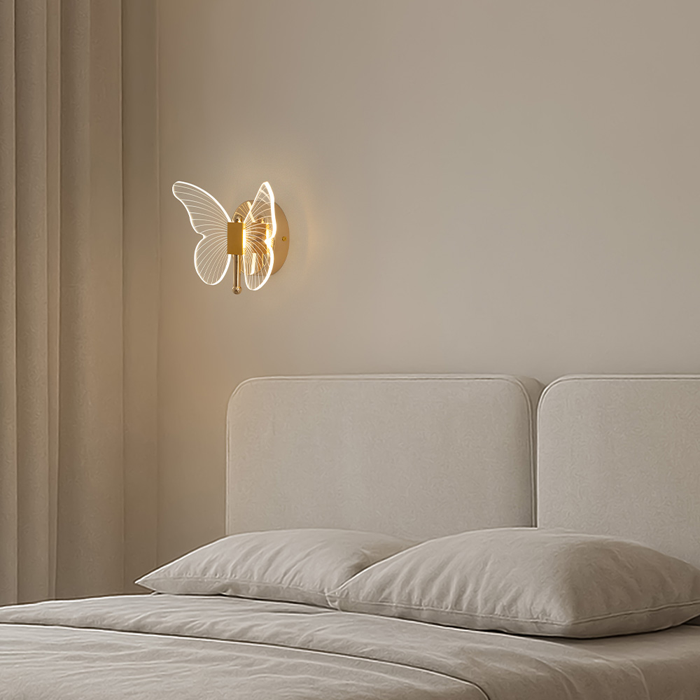 LED 샤르 나비 벽등 8W