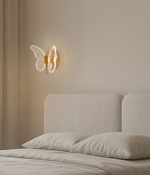 LED 샤르 나비 벽등 8W