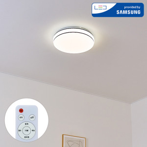 LED 루미스 삼색 원형 방등 75W