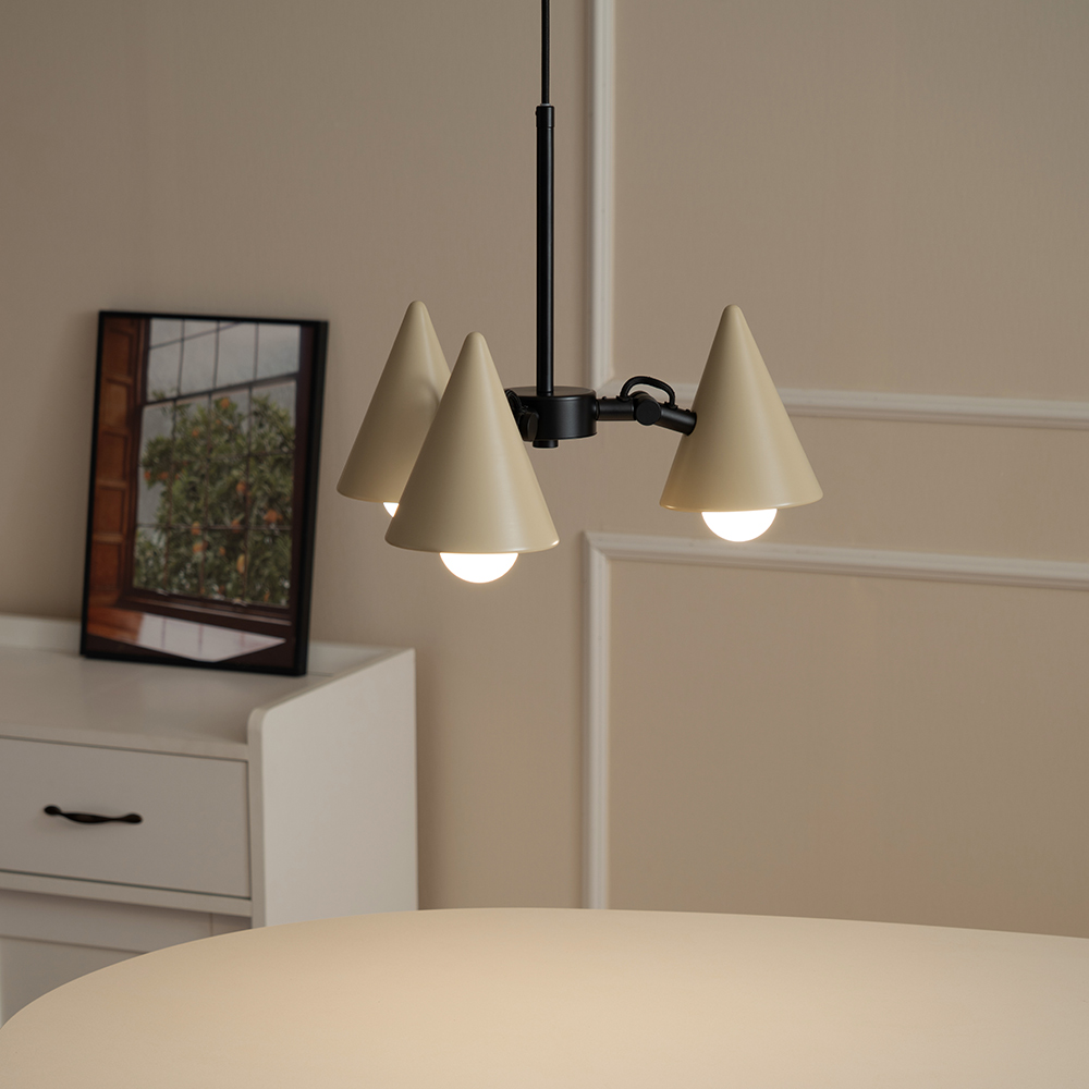 피아벨 3등 식탁등 식탁조명