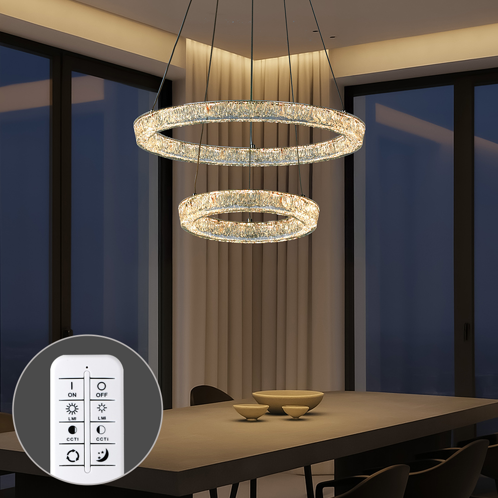 LED 아일린 2등 원형 식탁등 식탁조명 60W