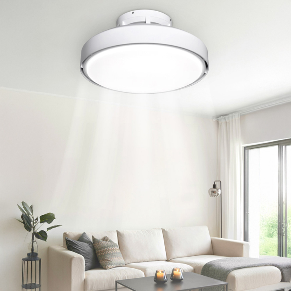 LED 비브르디 에그 날개없는 실링팬 방등 42W