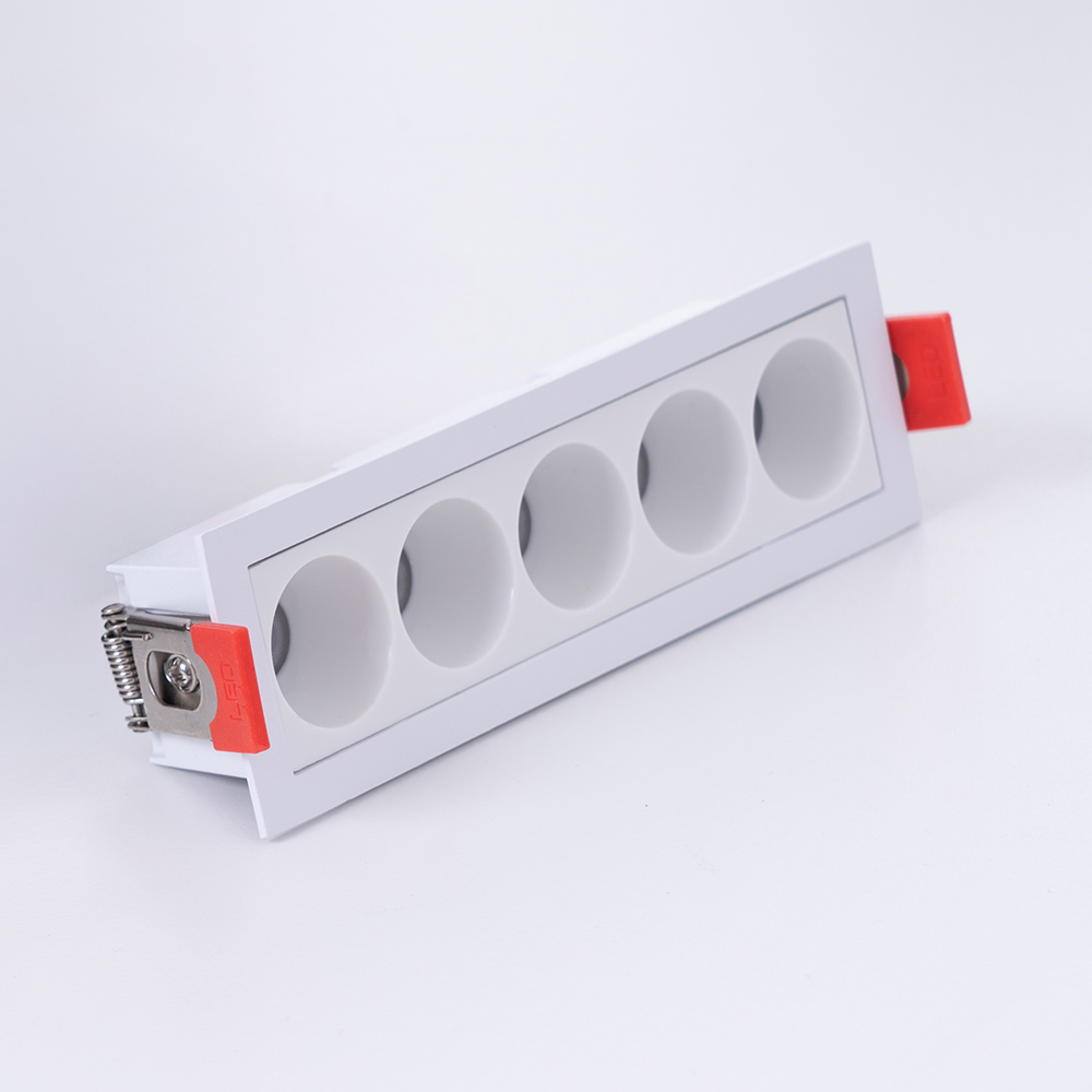 LED 에코 멀티 사각 도트 매입등 안티글레어