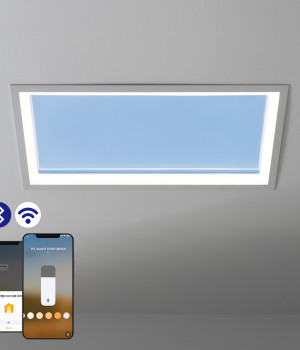 LED IOT 스카이 미러 매입 평판조명 40W