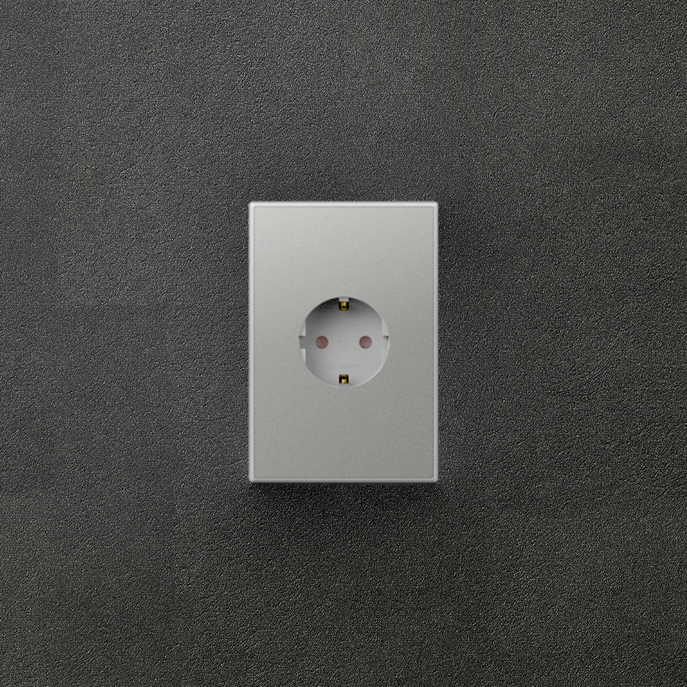 틸인스 Ti2 콘센트/통신 [화이트+실버펄]