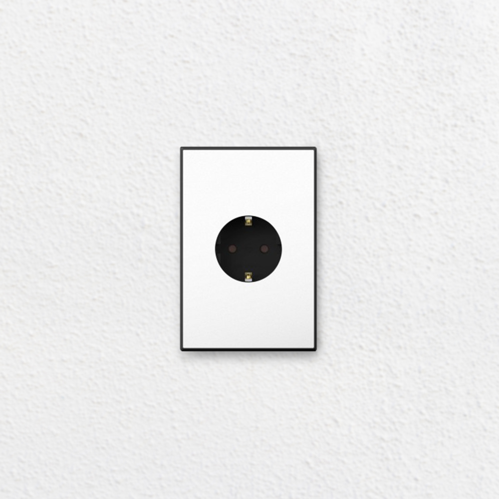 틸인스 Ti2 콘센트/통신 [블랙+화이트]