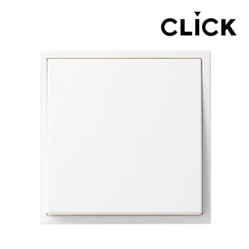 클릭 스위치 콘센트 [매트화이트]