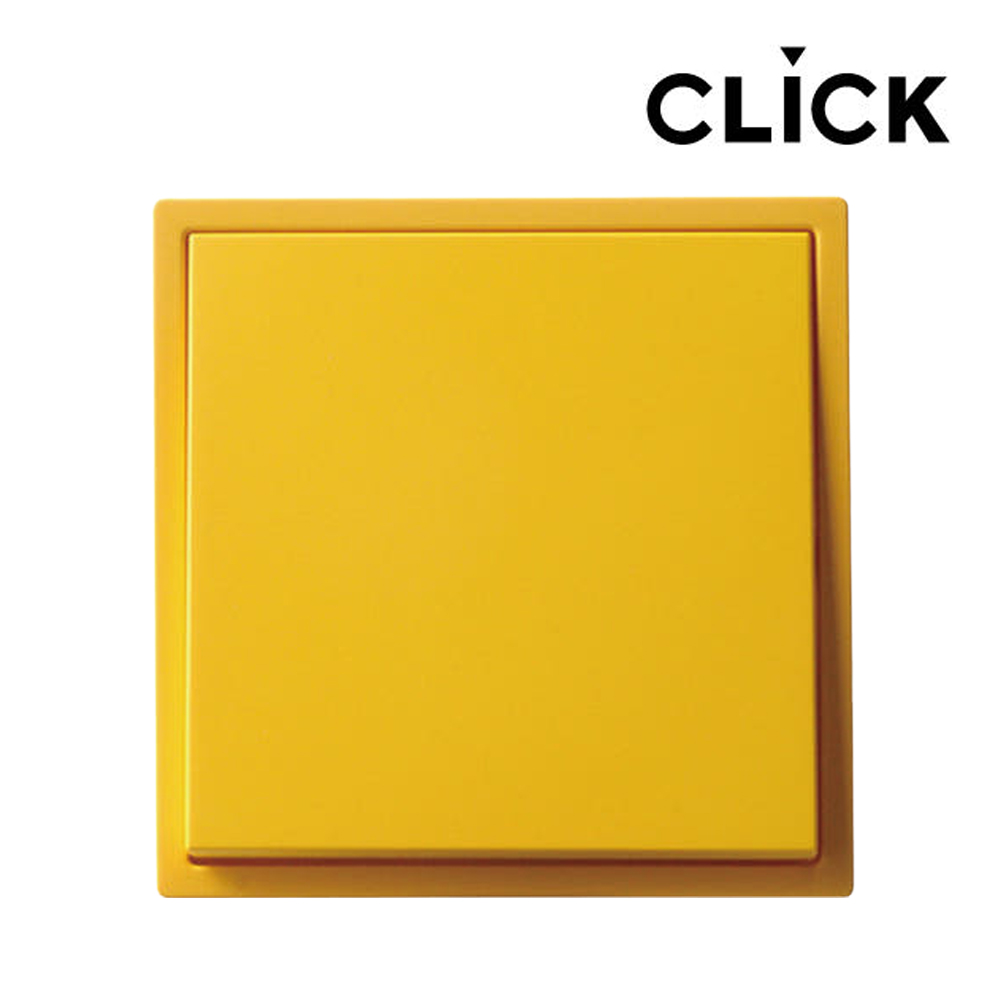 클릭 스위치 콘센트 [옐로우]