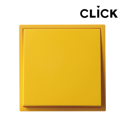 클릭 스위치 콘센트 [옐로우]