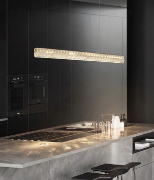 LED 크리스탈 아일린 라인 식탁등 식탁조명 45W