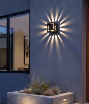 LED 프리즘 직부 벽등 방수등 5W(실외가능)